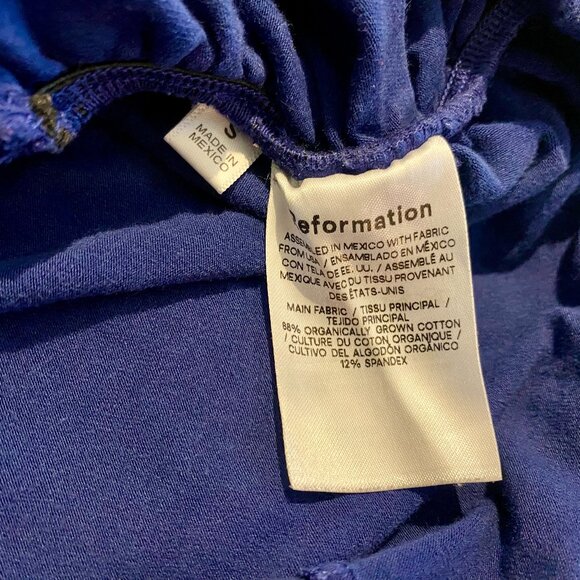 Reformation Lindy Top Danube Size Small - Picture 5 of 5